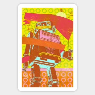ROBOT WINNER Sticker